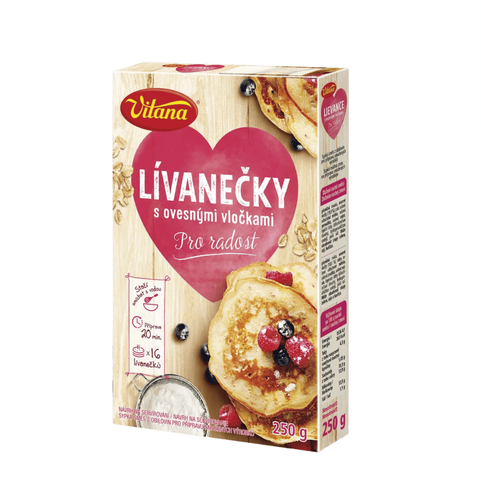 Vitana Pancakes with Oat Flakes