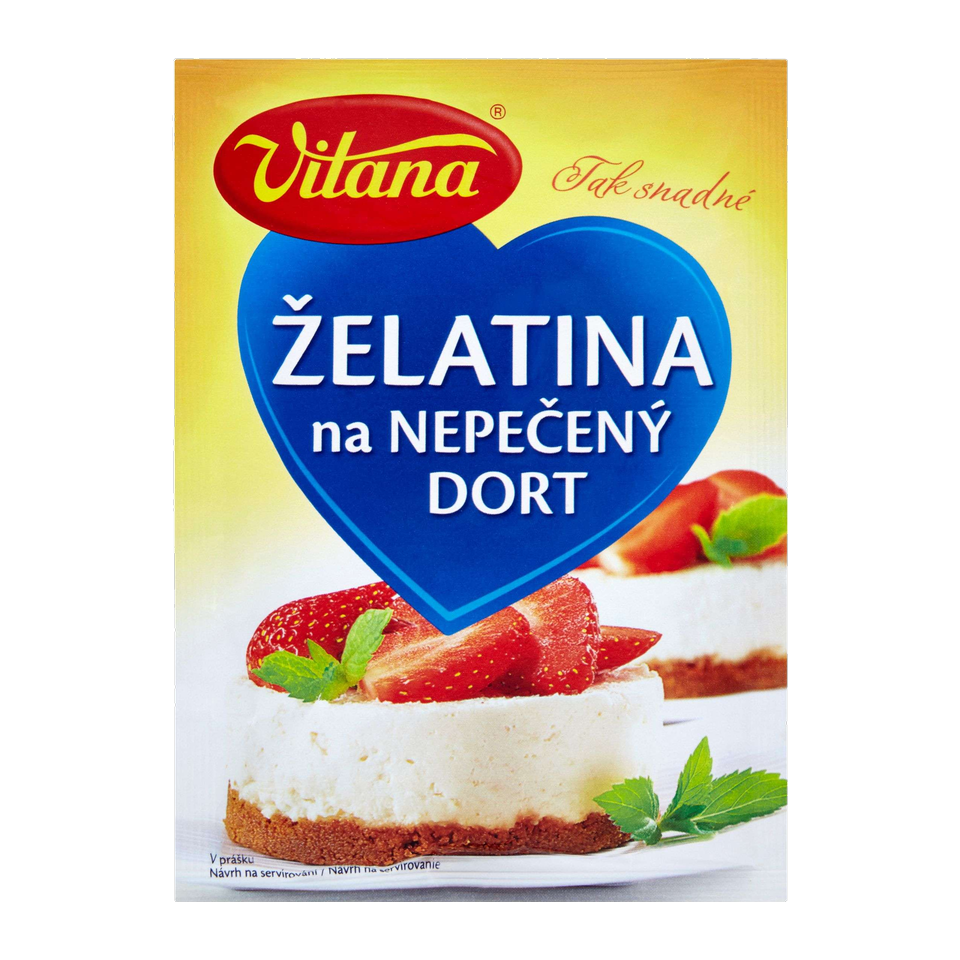 Vitana No-Bake Cake Gelatine