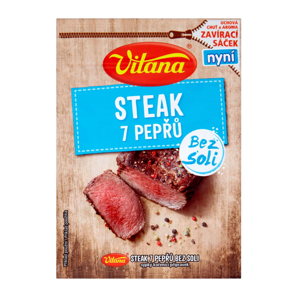 Vitana Steak 7 Peppers Salt-Free Seasoning