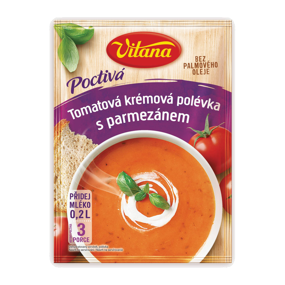 Vitana Creamy Tomato Soup with Parmesan
