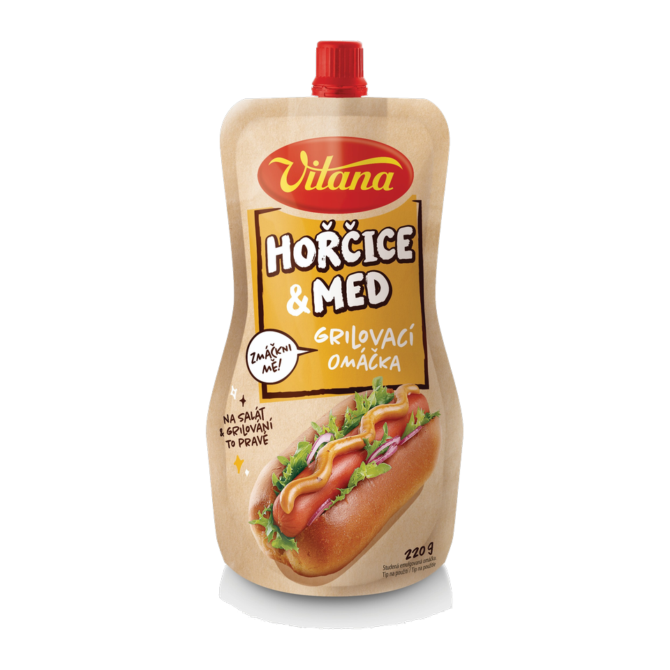 Vitana Mustard & Honey Grill Sauce