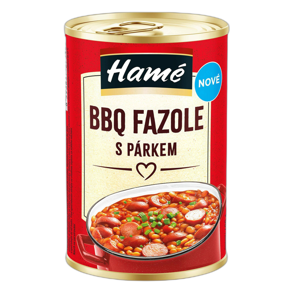 Hamé BBQ Beans with Sausage