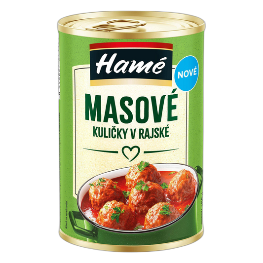 Hamé Meatballs in Tomato Sauce