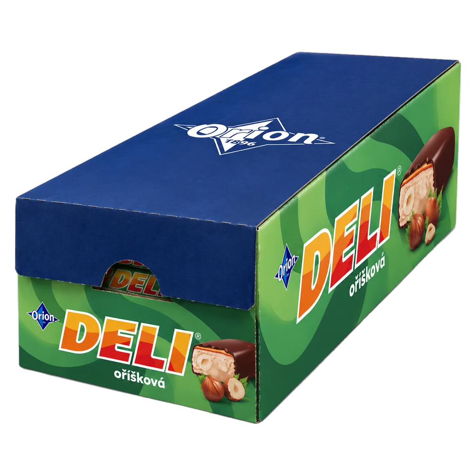 Orion Deli Hazelnut Box of 50 pcs