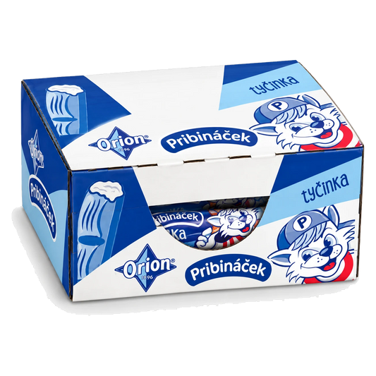 Orion Pribinacek Chocolate Bar with Curd Filling Box of 60 pcs