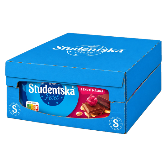 Orion Studentska Pecet Raspberry Box of 16 pcs