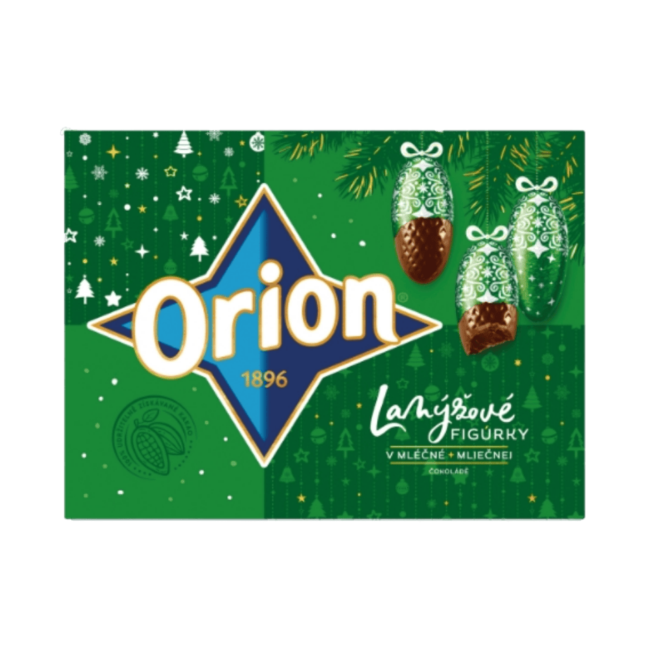 Orion-Trüffel-Milchschokolade-Figuren / Lanyzove Figurky Mlecne