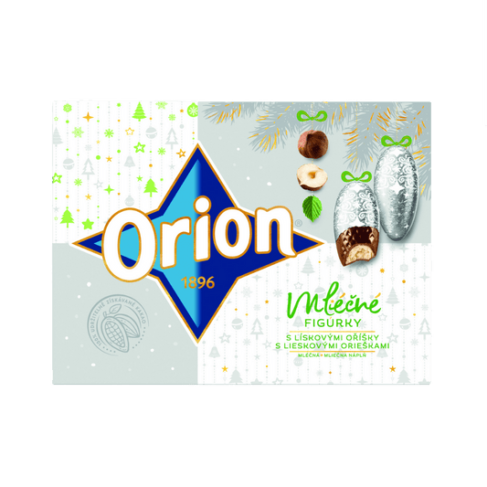 Orion-Trüffel-Milchschokolade-Figuren / Lanyzove Figurky Mlecne