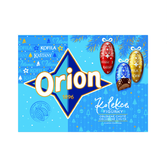 Orion-Trüffel-Milchschokolade-Figuren / Lanyzove Figurky Mlecne