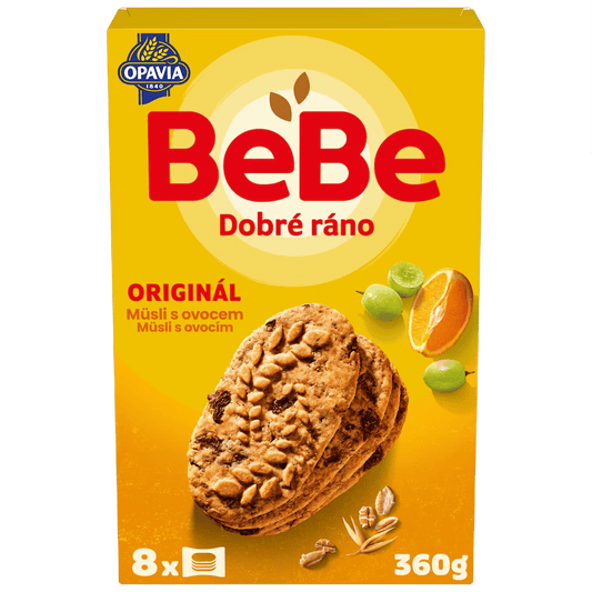 Opavia BeBe Dobre Rano Muesli & Fruit 8x 45g