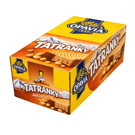 Opavia Tatranky Peanut - Pack of 36 pcs