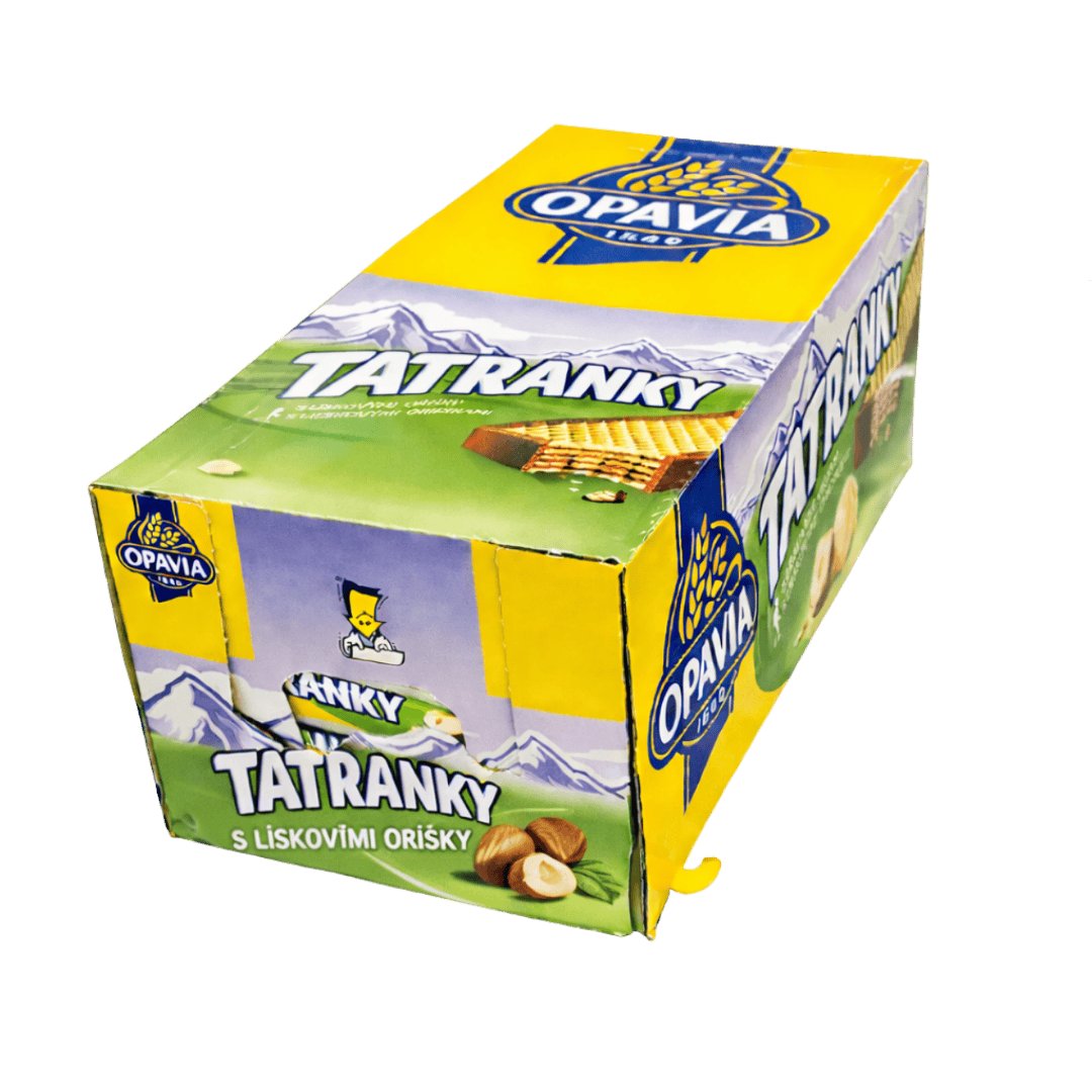Opavia Tatranky with Hazelnuts - Pack of 36 pcs