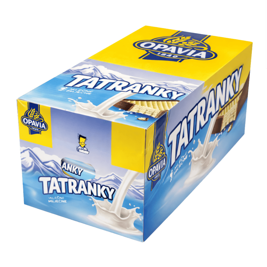 Opavia Tatranky Milk - Pack of 36 pcs
