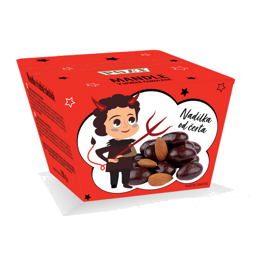 POEX Devil's Almonds in Dark Chocolate
