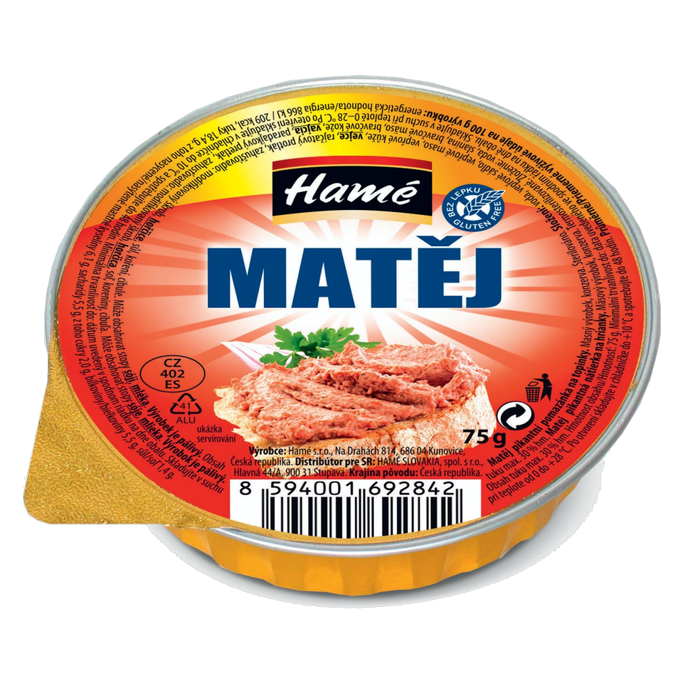 Hamé Matěj Egg & Mustard Pâté