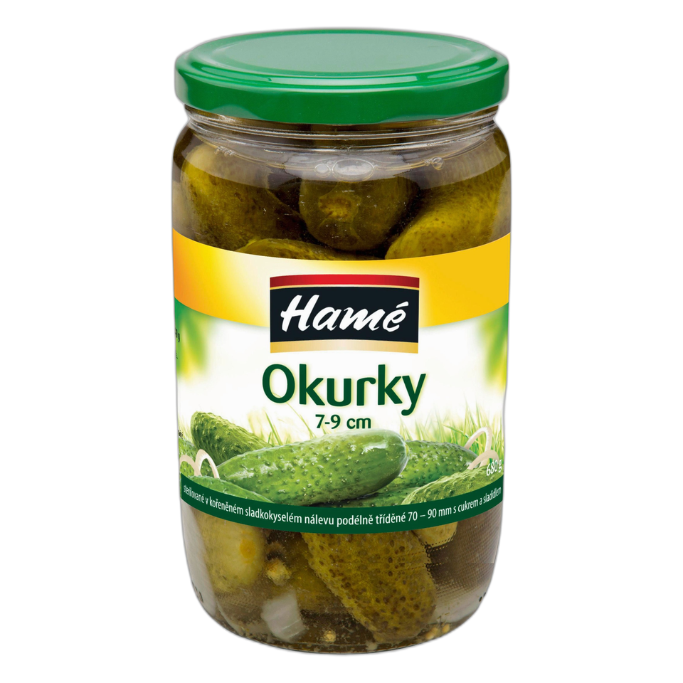 Hamé Pickled Gherkins 7–9 cm