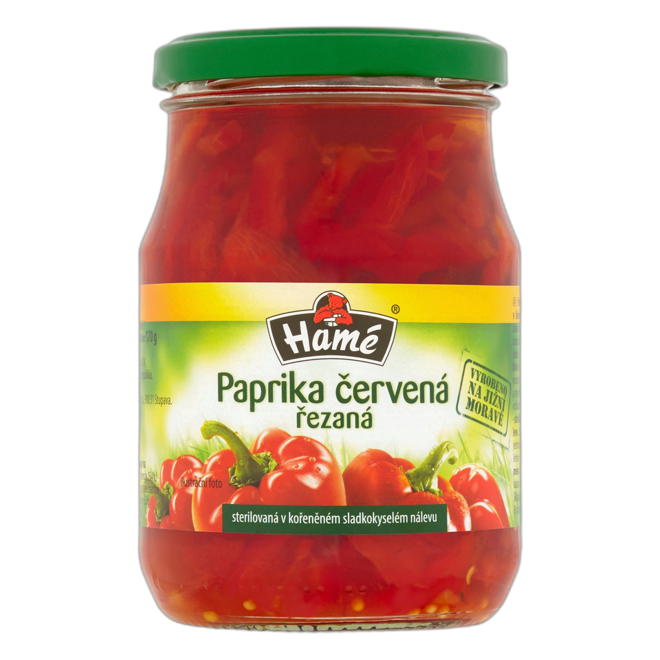 Hamé Sliced Red Peppers