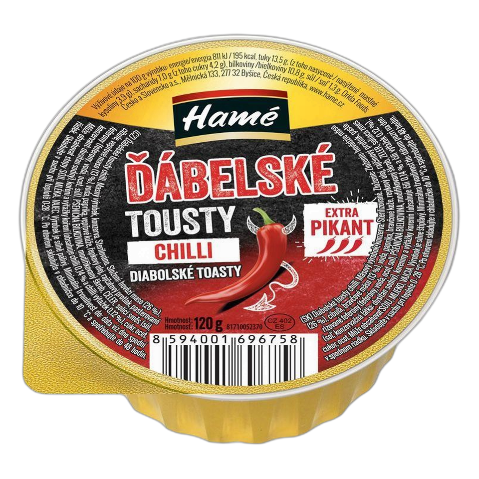 Hamé Devilled Toast Chilli Meat Spread