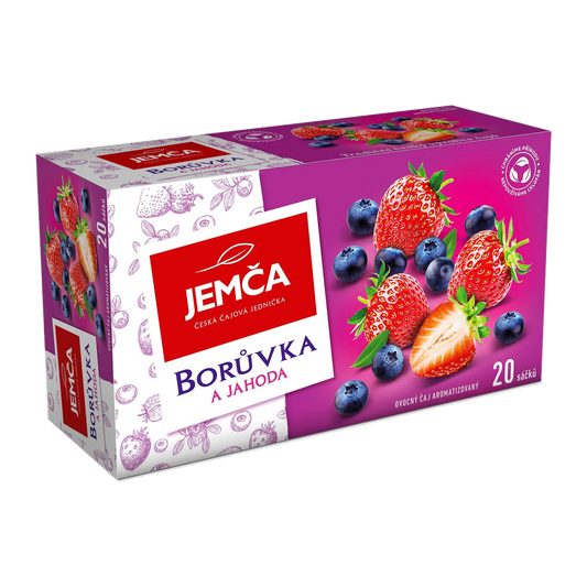 Jemca Blueberry and Strawberry Fruit Tea