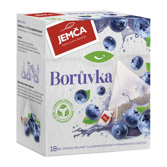 Jemca Blueberry Pyramid Fruit Tea