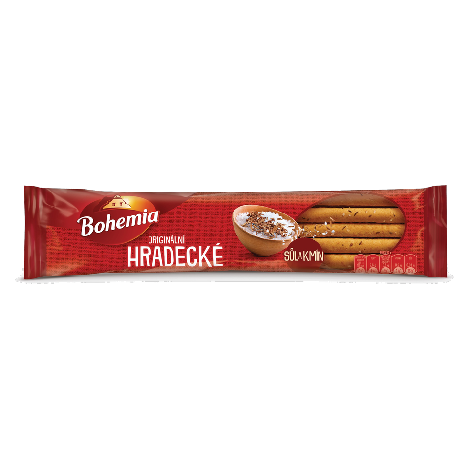 Bohemia Hradecke Caraway and Salt Sticks 100g