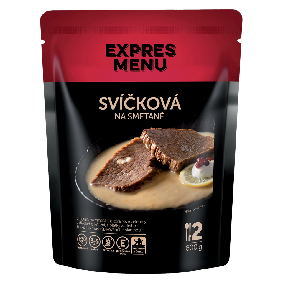 Expres Menu Svíčková Beef in Cream Sauce