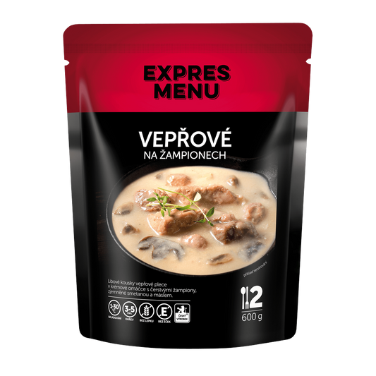 Expres Menu Pork with Mushrooms