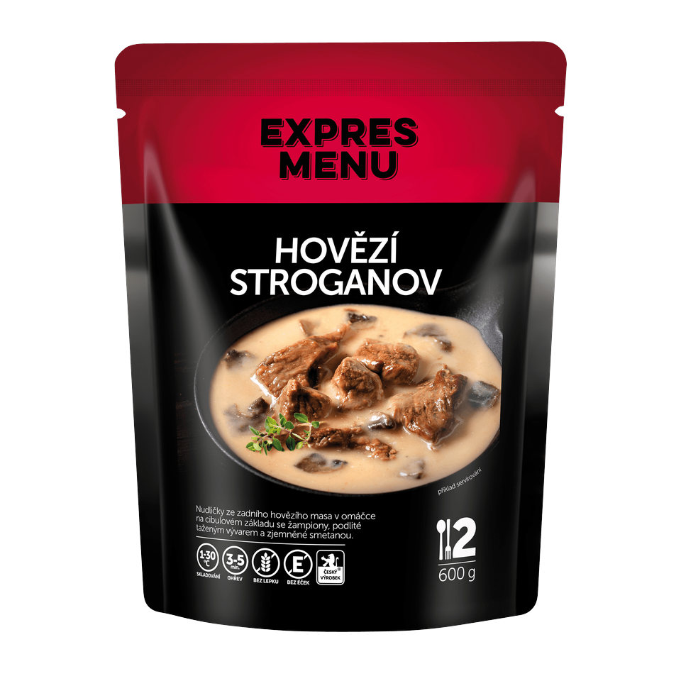 Expres Menu Beef Stroganoff