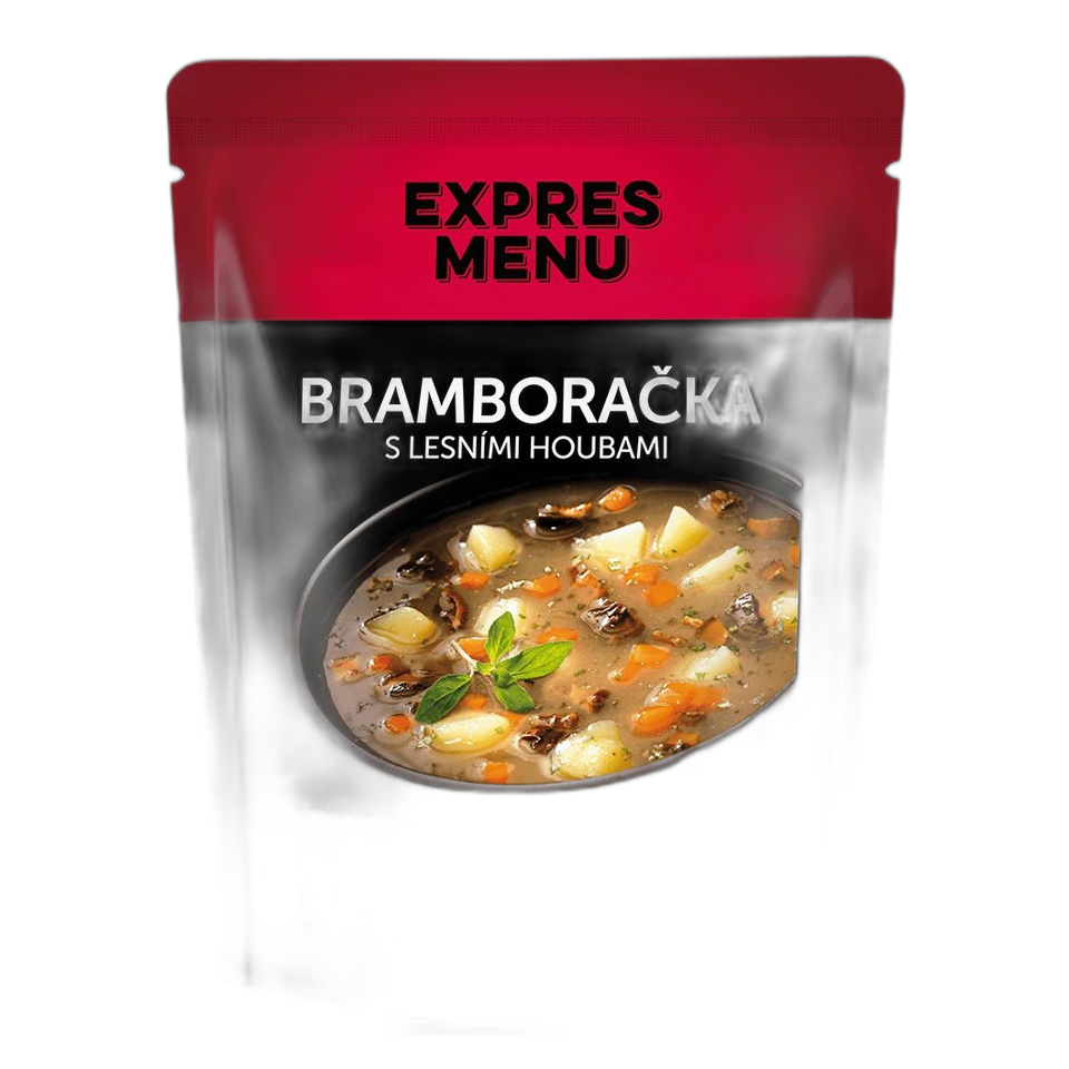 Expres Menu Potato Soup with Wild Mushrooms