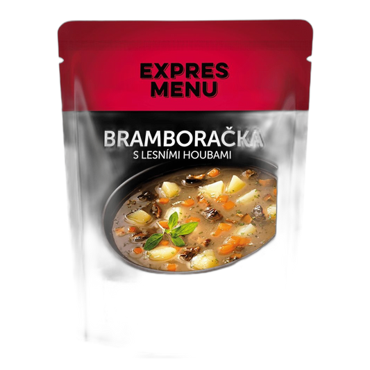 Expres Menu Potato Soup with Wild Mushrooms