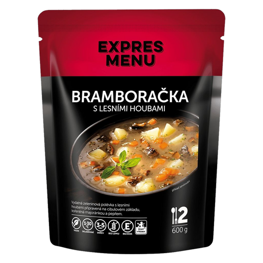 Expres Menu Potato Soup with Wild Mushrooms