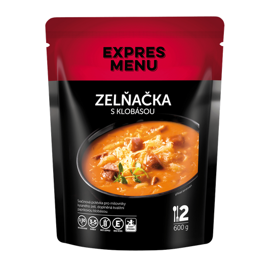 Expres Menu Cabbage Soup with Sausage