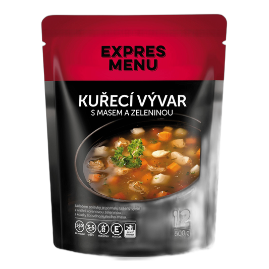 Expres Menu Gluten-Free Chicken Broth with Vegetables