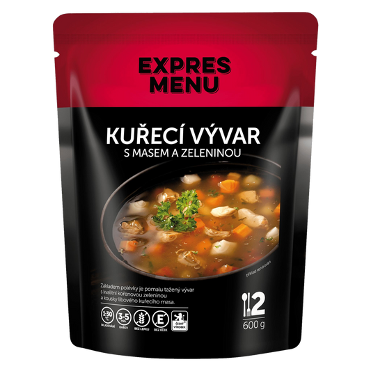 Expres Menu Gluten-Free Chicken Broth with Vegetables