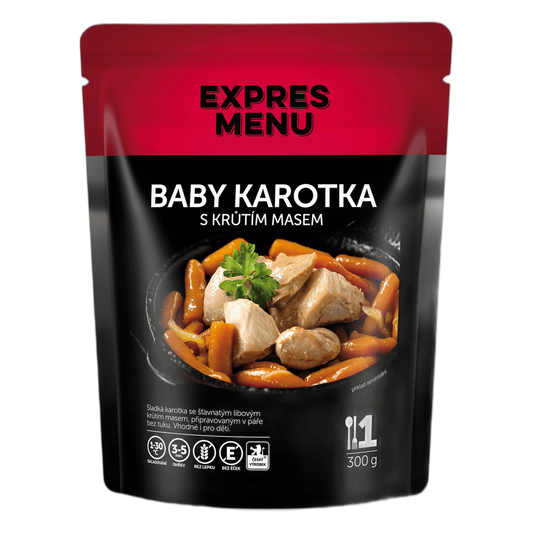 Expres Menu Baby Carrots with Turkey