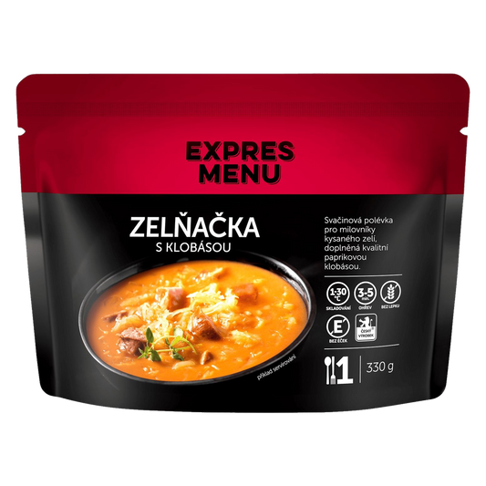 Expres Menu Cabbage Soup with Sausage