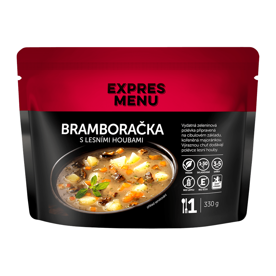 Expres Menu Potato Soup with Forest Mushrooms Single Portion