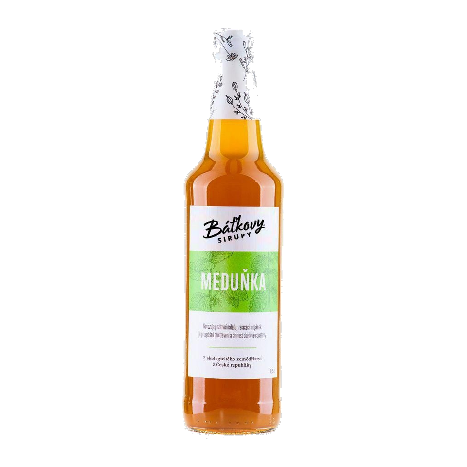 Batkovy Sirupy Mudenka Lemon Balm Syrup