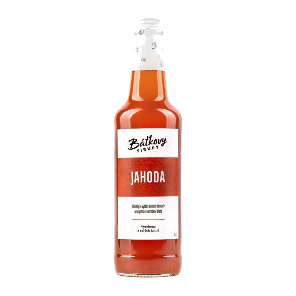 Batkovy Sirupy Strawberry Syrup