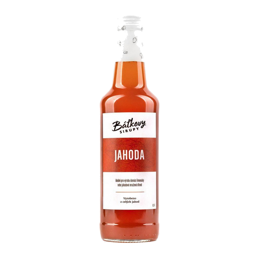 Batkovy Sirupy Strawberry Syrup
