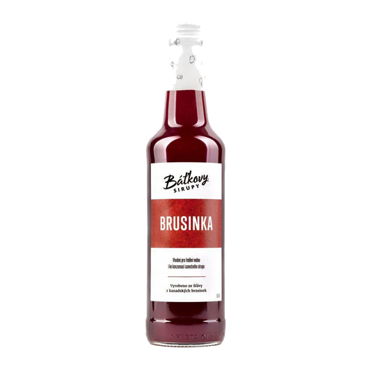 Batkovy Sirupy Cranberry Syrup