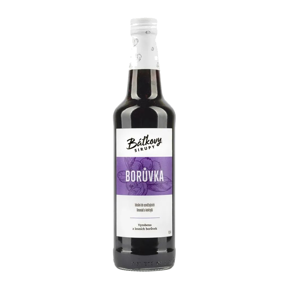 Batkovy Sirupy Blueberry Syrup