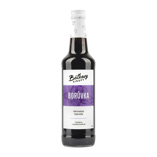 Batkovy Sirupy Blueberry Syrup