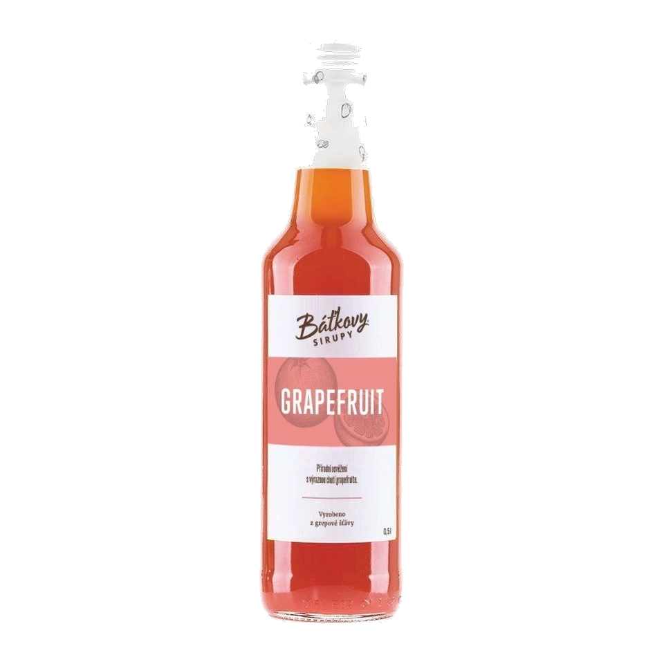 Batkovy Sirupy Grapefruit Syrup