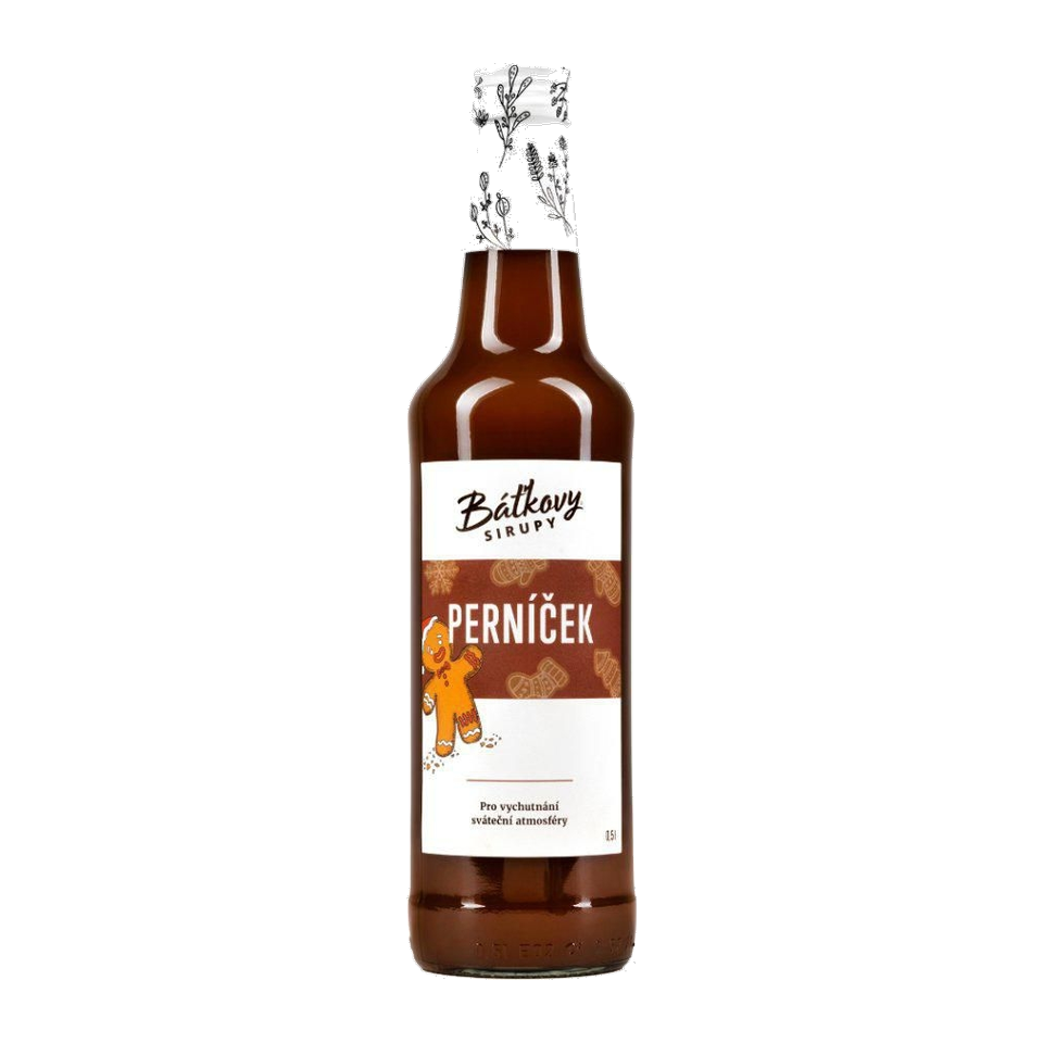Batkovy Sirupy Gingerbread Syrup
