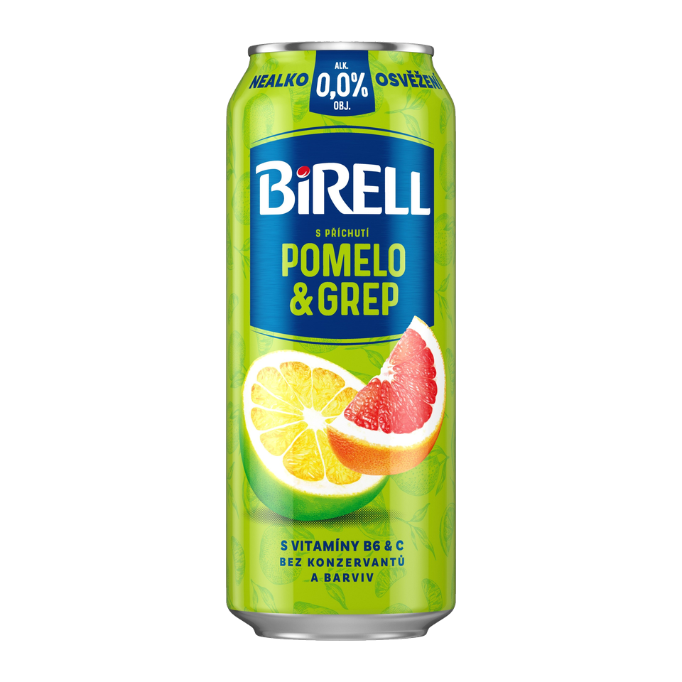 Birell Pomelo & Grapefruit Non-Alcoholic Radler Can