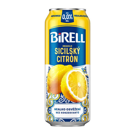 Birell Sicilian Lemon Non-Alcoholic Radler Can