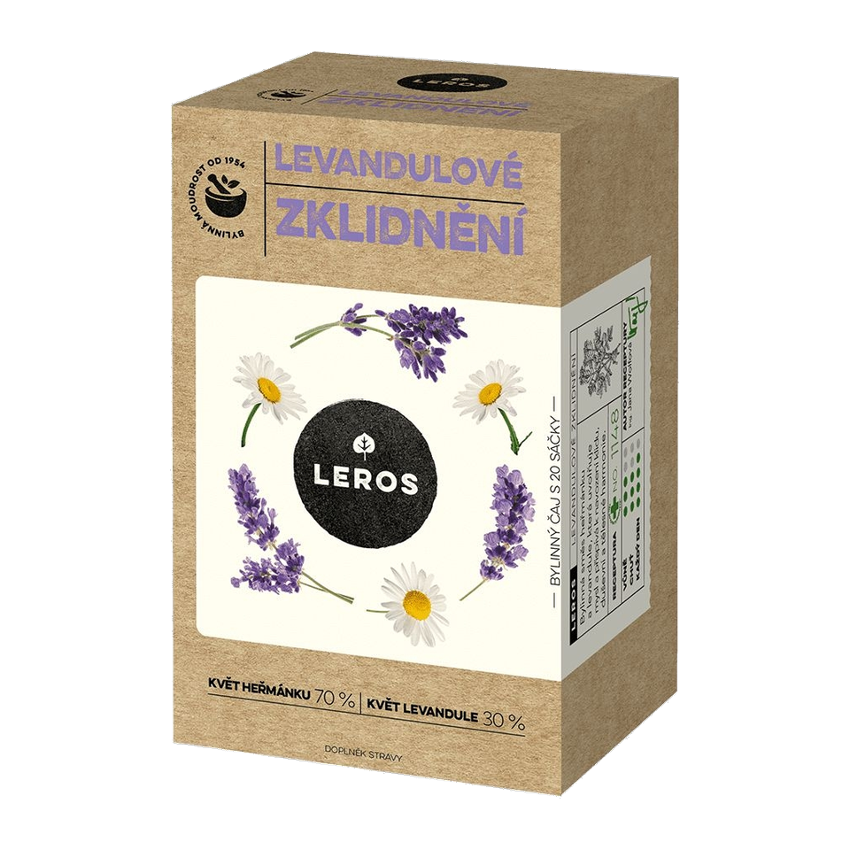 Leros Calm Chamomile & Lavender Herbal Tea