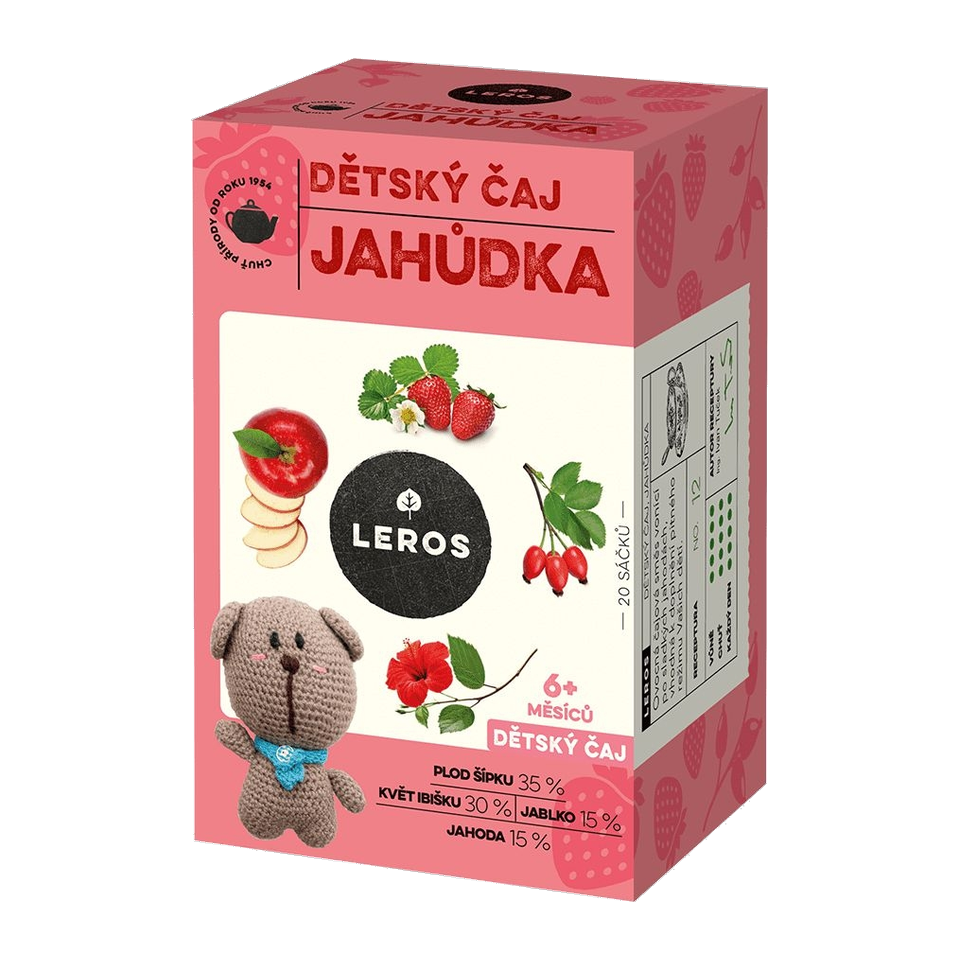Leros Strawberry Children's Tea 6m+