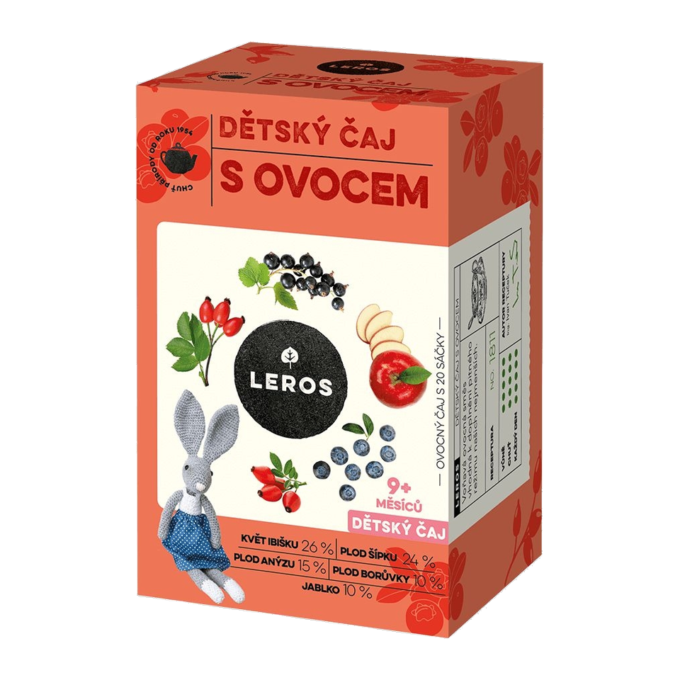 Leros Children's Tea with Fruit 9m+